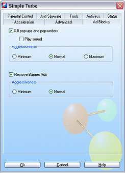 Ad Blocker Control Settings